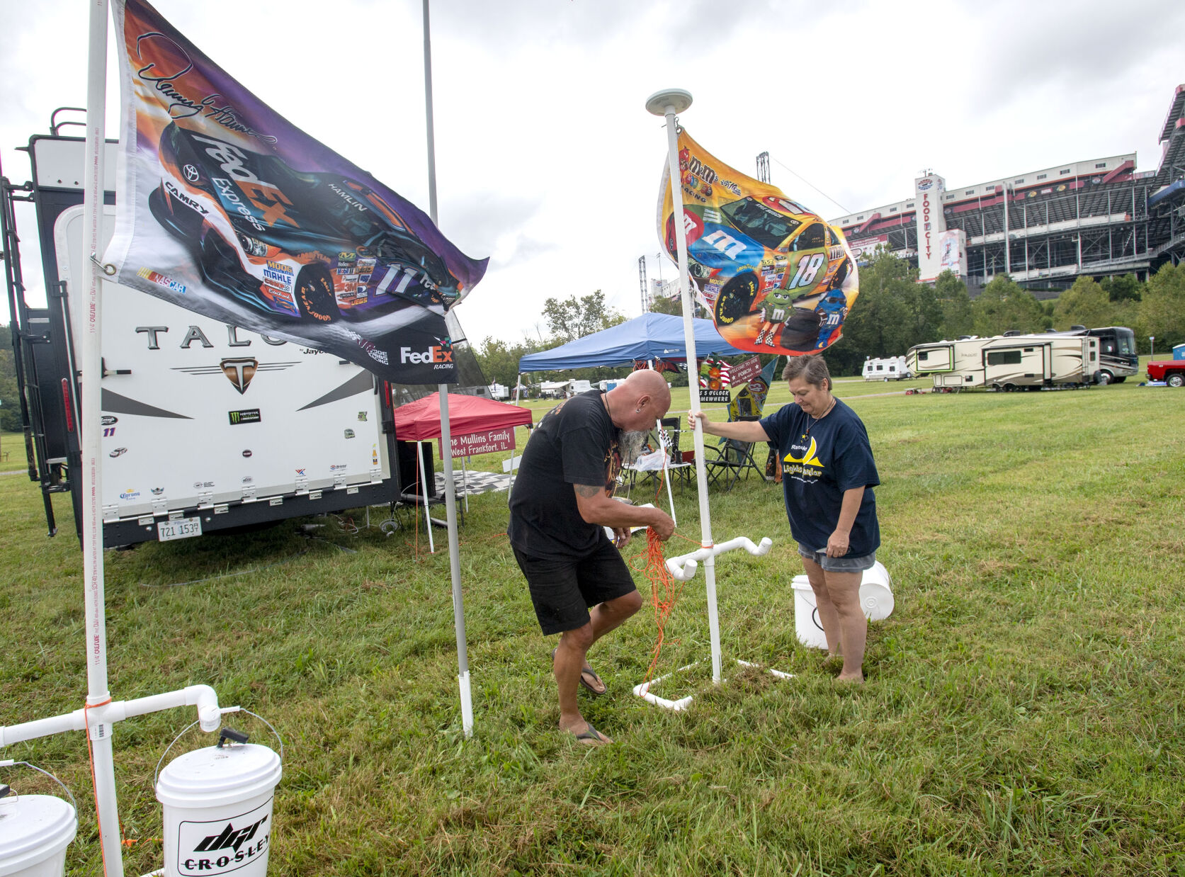 Bristol Motor Speedway Race Week-Fans Arrive 02